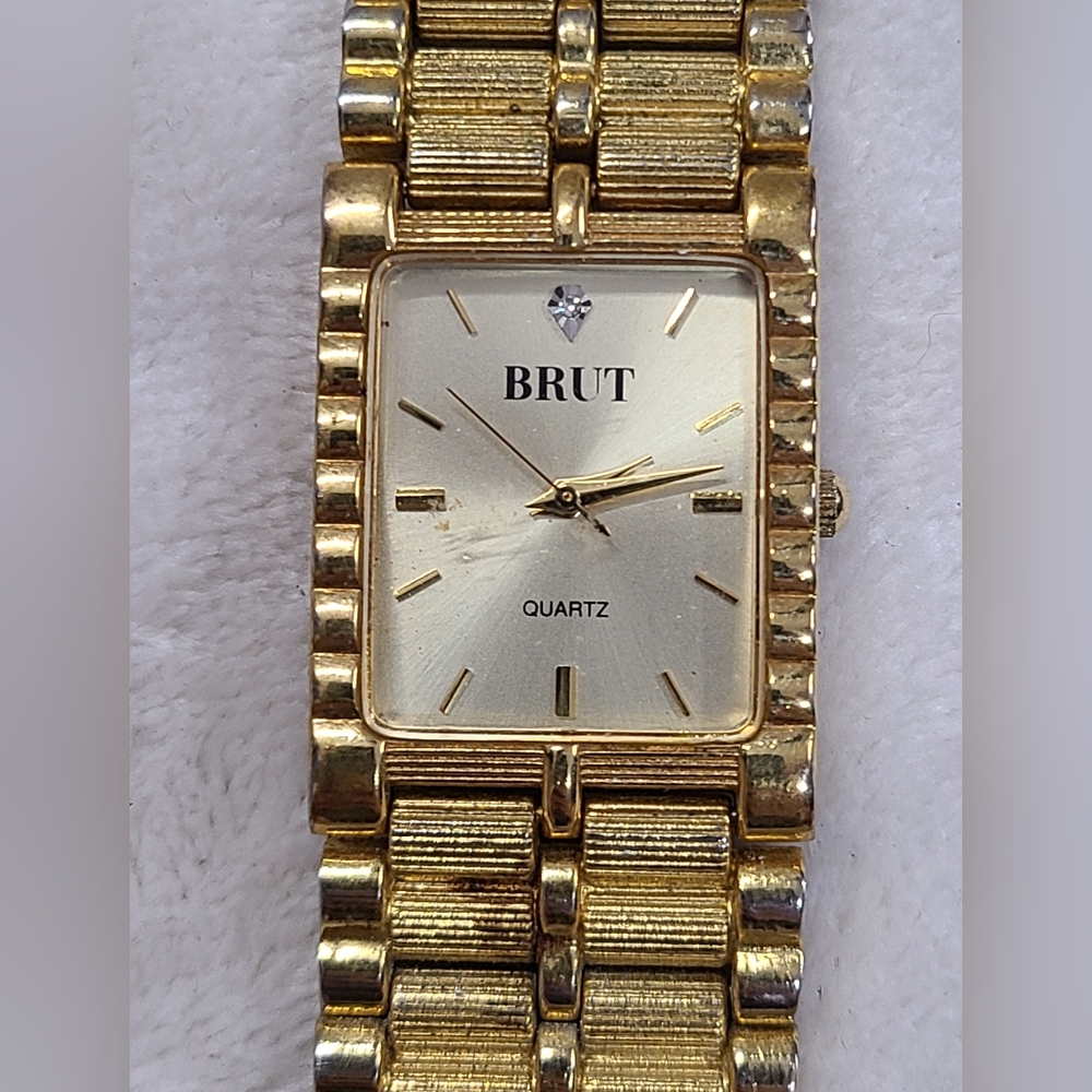Brut Men's Gold Tone Watch